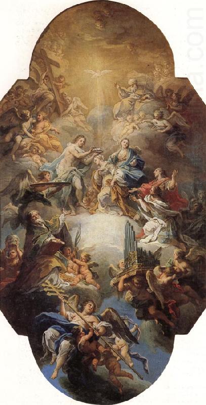 The Glorification of St.Cecilia, Sebastiano Conca